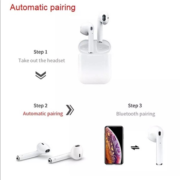 i12 Earpods NEW!! Auto Connects with lid open! - Picture 7 of 7